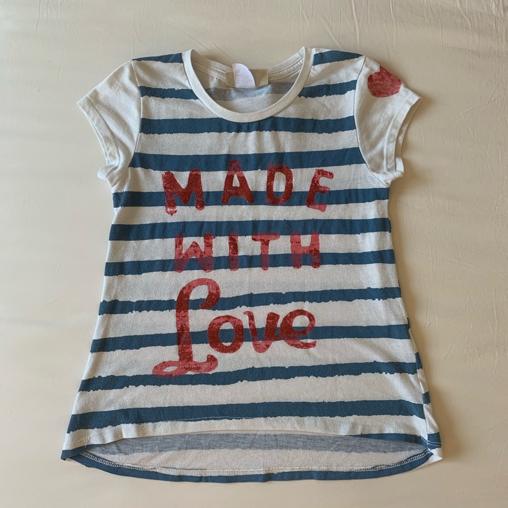 GapKids x Junk Food loose striped t-shirt